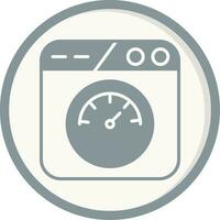 icono de vector de velocidad de página