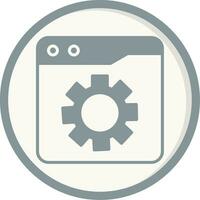 Web Settings Vector Icon