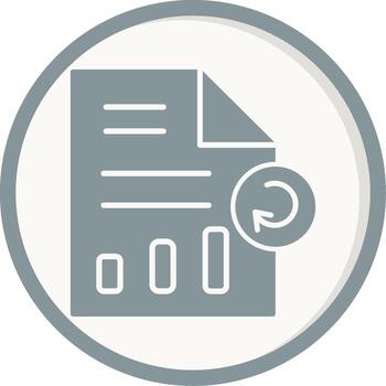 Refresh Data Vector Icon