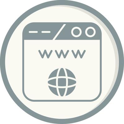 Domain Vector Icon