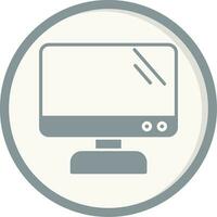 Monitor Screen Vector Icon