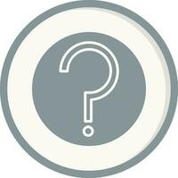 Question Mark Vector Icon