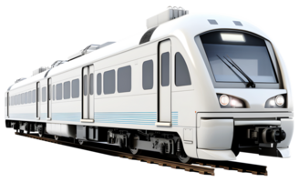 AI generated Train png bullet train png electric train png rail png bullet rail png electric rail png train transparent background