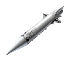 AI generated Missile png supersonic missile png war head png warhead png nuclear missile png military weapon png explosive shell png missile transparent background