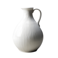 AI generated Ceramic jar png ceramic jug png pottery jug png ceramic pitcher png ceramic vase png ceramic utensils png ceramic bottle png white ceramic jar png white ceramic jug png