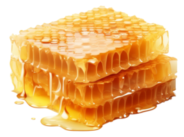 AI generated Honey png honeycomb png honey comb png bee honey png honey bar png honeycomb bar png honey comb png fresh honeycomb png honeycomb stack png honeycomb transparent background