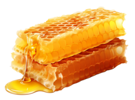 AI generated Honey png honeycomb png honey comb png bee honey png honey bar png honeycomb bar png honey comb png fresh honeycomb png honeycomb stack png honeycomb transparent background