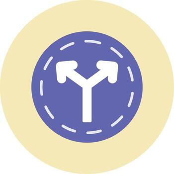 división vector icono