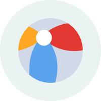 Beach Ball Vector Icon