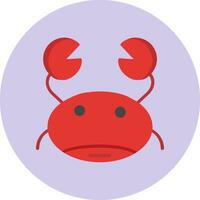 Crab Vector Icon