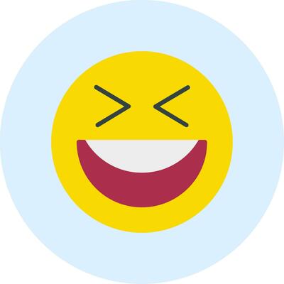 Laugh Vector Icon