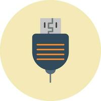 Usb Cable Vector Icon