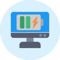 Computer Screen Vector Icon