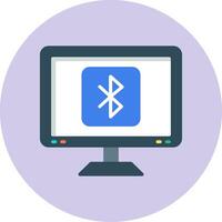 icono de vector de bluetooth