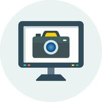 icono de vector de camara