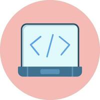 Web coding Vector Icon