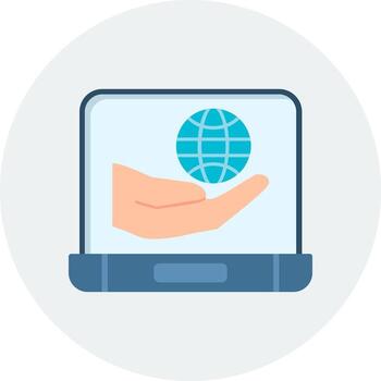 globe netwrok Vector Icon