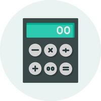 icono de vector de calculadora