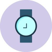 reloj, vector, icono vector