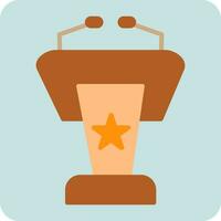 Lectern Vector Icon