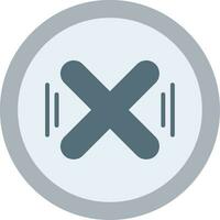 Cancel Flat Icon vector