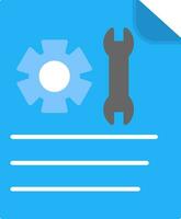 Technical Support Flat Icon vector