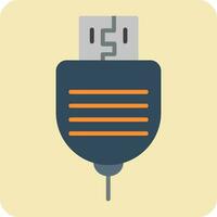 Usb Cable Vector Icon