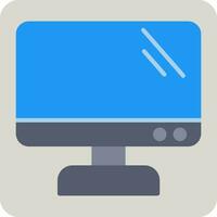 Monitor Screen Vector Icon