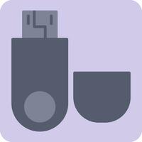 icono de vector de usb