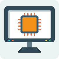 Processor Vector Icon