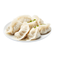 AI generated Close up photography of dumpling isolated, ai generative png