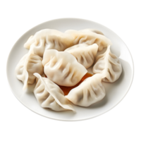 AI generated Close up photography of dumpling isolated, ai generative png