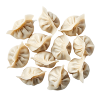 AI generated Close up photography of dumpling isolated, ai generative png