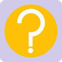 Question Mark Vector Icon