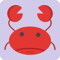 Crab Vector Icon