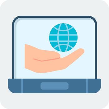 globe netwrok Vector Icon