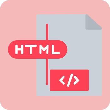 Html File Vector Icon
