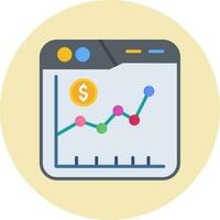 Stock Market Vector Icon