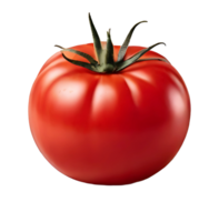 AI generated Red tomato isolated on PNG background