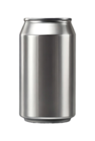 ai gegenereerd aluminium blanco Frisdrank kan PNG