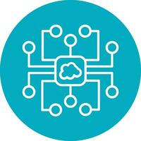 Artificial Intelligence Vector Icon