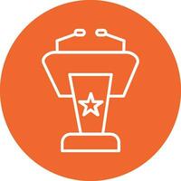 Lectern Vector Icon