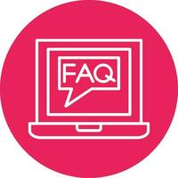 Faq Vector Icon