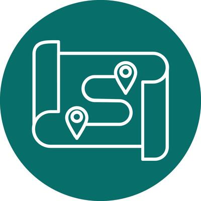 Map Vector Icon