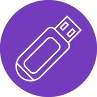 flash drive Vector Icon