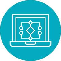 Data Model Vector Icon
