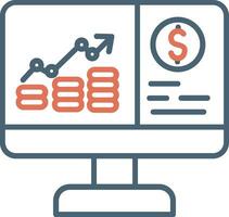 Stock Market Vector Icon