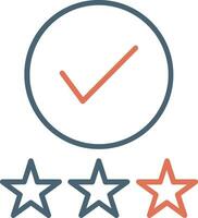 Ratings  Vector Icon