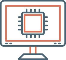 Processor Vector Icon