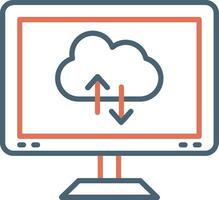 Cloud Computing Vector Icon